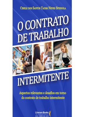 cover image of O contrato de trabalho intermitente